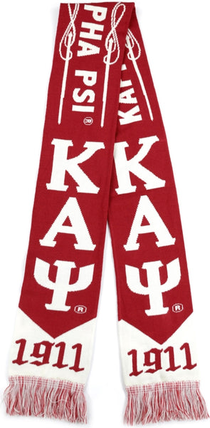 Big Boy Kappa Alpha Psi Divine 9 S7 Scarf [Crimson Red]