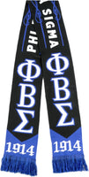 Big Boy Phi Beta Sigma Divine 9 S7 Scarf [Black]