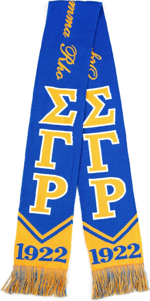 Big Boy Sigma Gamma Rho Divine 9 S7 Scarf [Royal Blue]