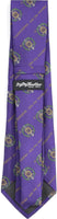 Big Boy Omega Psi Phi Divine 9 S2 Neck Tie [Purple]