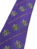 Big Boy Omega Psi Phi Divine 9 S2 Neck Tie [Purple]