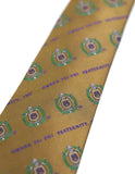Big Boy Omega Psi Phi Divine 9 S2 Neck Tie [Gold]