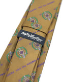 Big Boy Omega Psi Phi Divine 9 S2 Neck Tie [Gold]