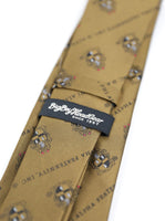 Big Boy Alpha Phi Alpha Divine 9 S2 Neck Tie [Gold]