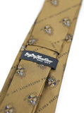 Big Boy Alpha Phi Alpha Divine 9 S2 Neck Tie [Gold]