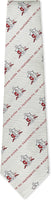 Big Boy Kappa Alpha Psi Divine 9 S2 Neck Tie [Grey - One Size]