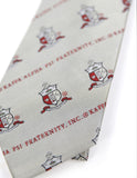 Big Boy Kappa Alpha Psi Divine 9 S2 Neck Tie [Grey - One Size]