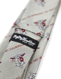 Big Boy Kappa Alpha Psi Divine 9 S2 Neck Tie [Grey - One Size]