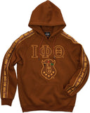 Big Boy Iota Phi Theta Divine 9 S4 Mens Pullover Hoodie [Brown]