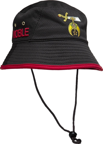 Shriner Noble Novelty Bucket Hat [Black]