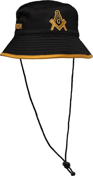 Mason Novelty Bucket Hat [Black]