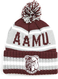 Big Boy Alabama A&M Bulldogs S254 Beanie With Ball [Maroon]