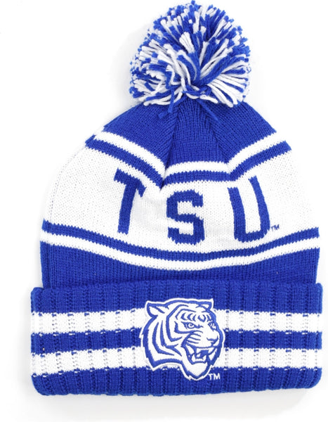Big Boy Tennessee State Tigers S254 Beanie With Ball [Royal Blue]