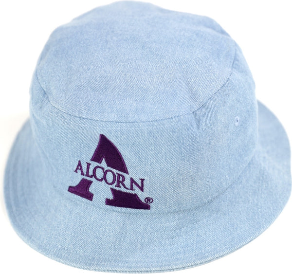 Big Boy Alcorn State Braves S148 Bucket Hat [Denim Blue]