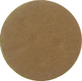 Eastern Star Classic Round Car Badge [White]