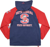 Big Boy South Carolina State Bulldogs S4 Womens Anorak Jacket [Navy Blue]
