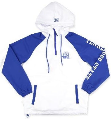 Big Boy Tennessee State Tigers S4 Womens Anorak Jacket [White]