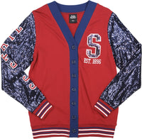 Big Boy South Carolina State Bulldogs S9 Womens Cardigan [Maroon]