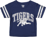 Big Boy Jackson State Tigers S4 Cropped Womens Tee [Navy Blue]
