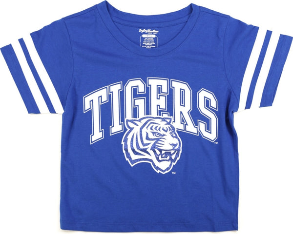 Big Boy Tennessee State Tigers S4 Cropped Womens Tee [Royal Blue]