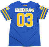 Big Boy Albany State Golden Rams Womens Football Tee [Royal Blue]