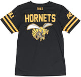Big Boy Alabama State Hornets Womens Football Tee [Black]
