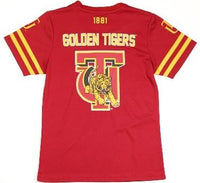 Big Boy Tuskegee Golden Tigers Womens Football Tee [Crimson Red]