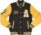 Big Boy Alabama State Hornets S4 Womens Fleece Jacket [Black]