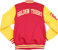 Big Boy Tuskegee Golden Tigers S4 Womens Fleece Jacket [Crimson Red]