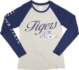 Big Boy Jackson State Tigers S4 Womens Long Sleeve Tee [Grey]