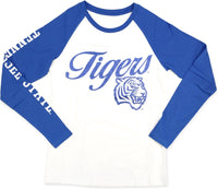 Big Boy Tennessee State Tigers S4 Womens Long Sleeve Tee [White]
