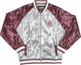 Big Boy Alabama A&M Bulldogs S4 Ladies Sequins Jacket [Grey]