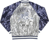 Big Boy Jackson State Tigers S4 Ladies Sequins Jacket [Grey]
