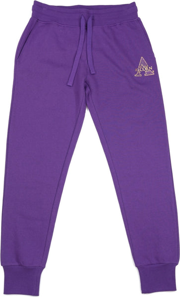 Big Boy Alcorn State Braves S4 Ladies Jogger Sweatpants [Purple]