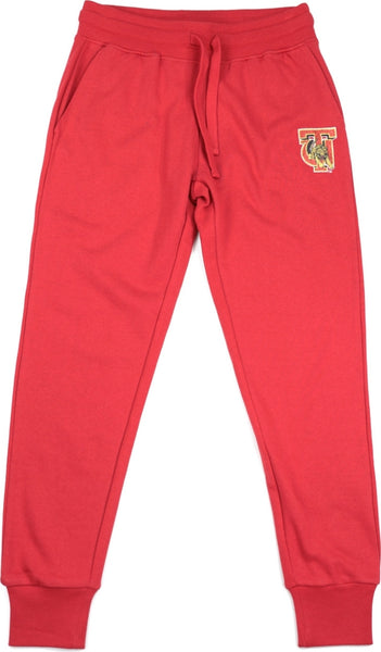 Big Boy Tuskegee Golden Tigers S4 Ladies Jogger Sweatpants [Crimson Red]