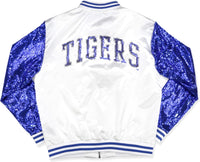 Big Boy Tennessee State Tigers S4 Ladies Satin Jacket [White]
