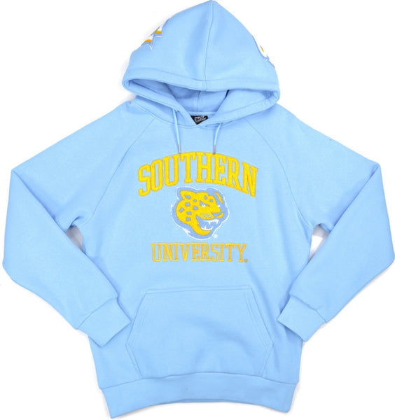 Big Boy Southern Jaguars S9 Mens Pullover Hoodie [Sky Blue]