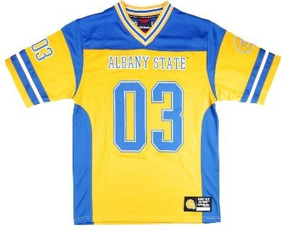 Big Boy Albany State Golden Rams S14 Mens Football Jersey [Gold]