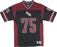 Big Boy Alabama A&M Bulldogs S14 Mens Football Jersey [Black]