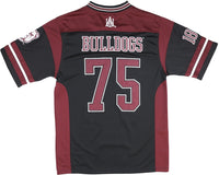 Big Boy Alabama A&M Bulldogs S14 Mens Football Jersey [Black]