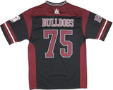 Big Boy Alabama A&M Bulldogs S14 Mens Football Jersey [Black]