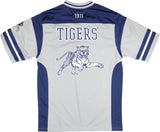 Big Boy Jackson State Tigers S14 Mens Football Jersey [Grey]