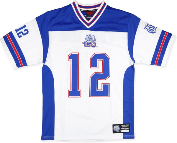 Big Boy Tennessee State Tigers S14 Mens Football Jersey [White]