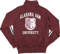 Big Boy Alabama A&M Bulldogs S6 Mens Jogging Suit Jacket [Maroon]