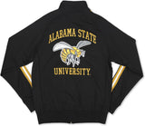 Big Boy Alabama State Hornets S6 Mens Jogging Suit Jacket [Black]