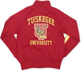 Big Boy Tuskegee Golden Tigers S6 Mens Jogging Suit Jacket [Crimson Red]