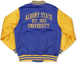 Big Boy Albany State Golden Rams S7 Mens Baseball Jacket [Royal Blue]