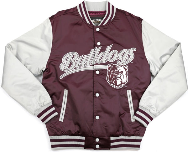 Big Boy Alabama A&M Bulldogs S7 Mens Baseball Jacket [Maroon]