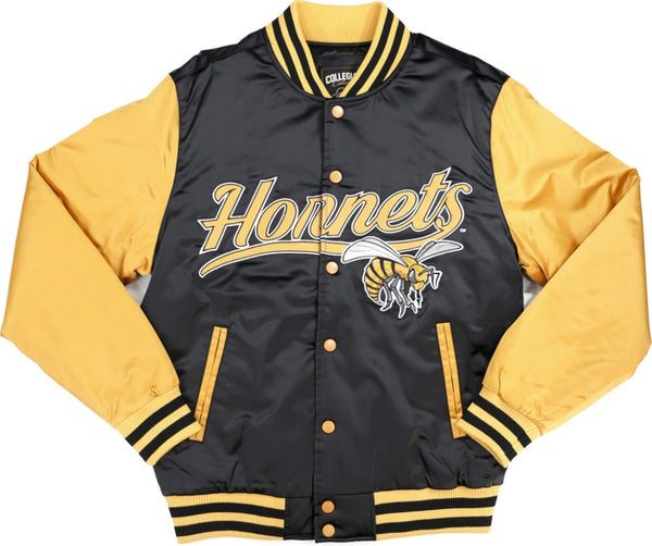 Big Boy Alabama State Hornets S7 Mens Baseball Jacket [Black]