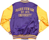 Big Boy Prairie View A&M Panthers S7 Mens Baseball Jacket [Purple]